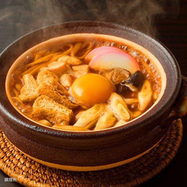なごやきしめん亭「具材たっぷり みそ煮込うどん」