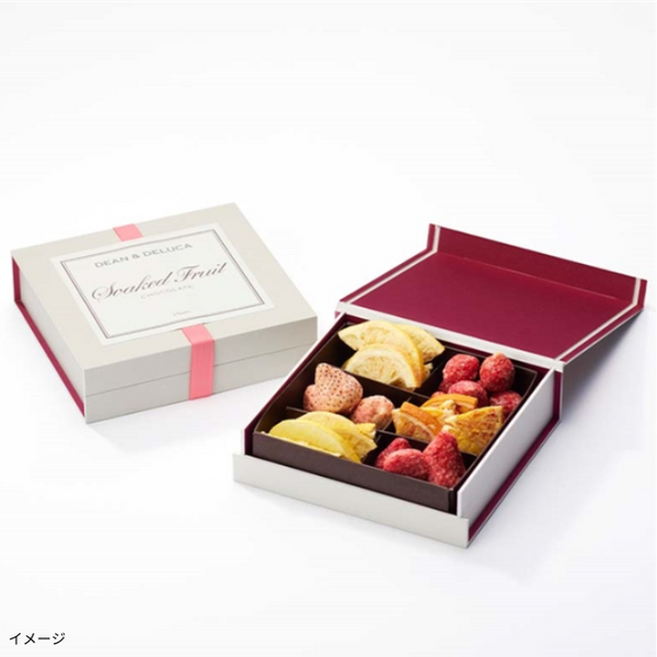 DEAN ＆ DELUCA「ソークドフルーツチョコレート 6種」