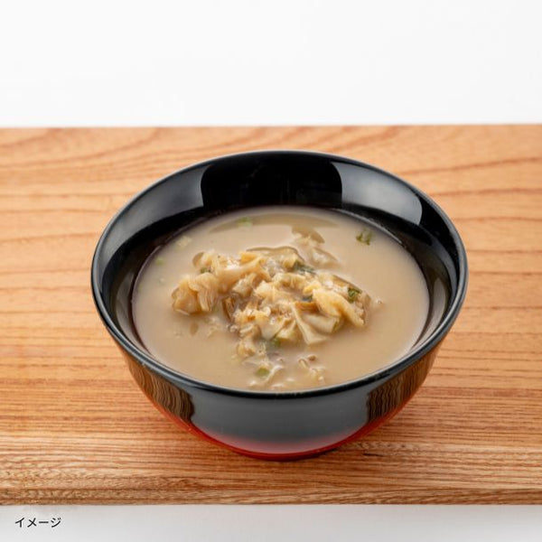 「花びら茸入り3種のきのこのお味噌汁」