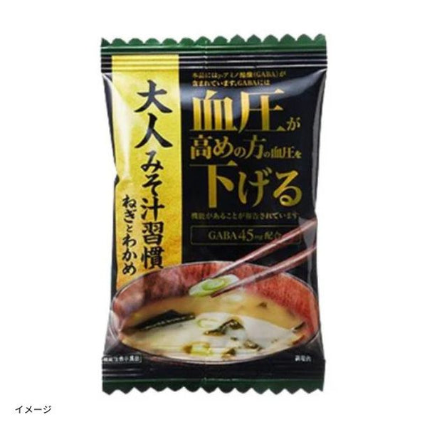「大人みそ汁習慣 10食セット（なすと油揚げ・ねぎとわかめ）」