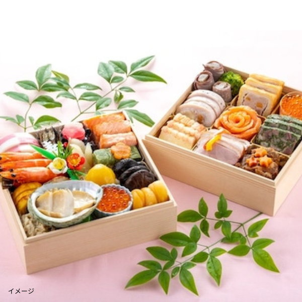 【年内発送】2026おせち「美食良菜 糖質に配慮 和洋二段重」