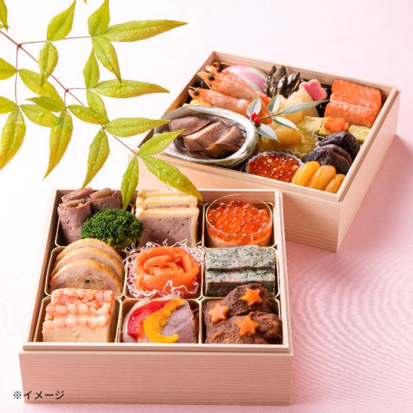 2025おせち「美食良菜 和洋二段重」