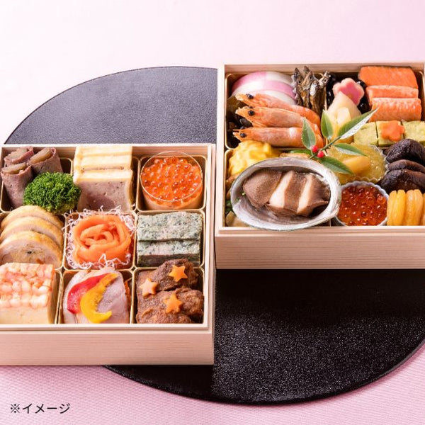 2025おせち「美食良菜 和洋二段重」