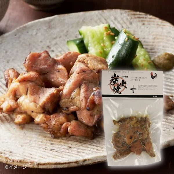 「みつせ鶏 炭火焼」