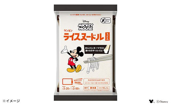 ケンミン食品「ミッキーマウス 冷凍ライスヌードル うどん」