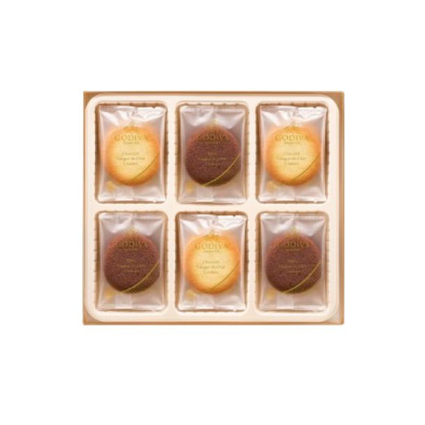 GODIVA「ショコラ＆ブラン ラングドシャクッキーアソートメント（18枚入）」