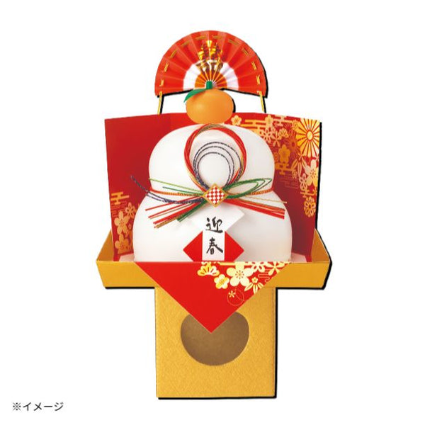 マルシン「お供え1号 切餅入 屏風付」