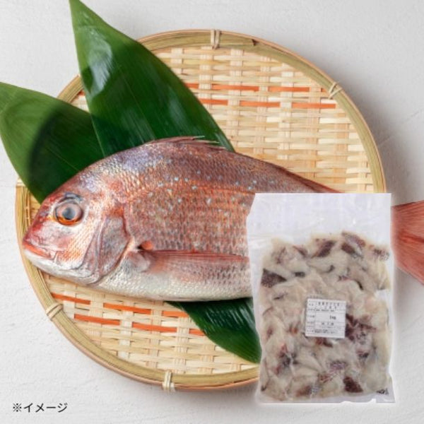 【BtoB】養殖真鯛皮付切り落とし12kg
