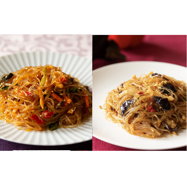 ケンミン食品「美味しい！おかずはるさめチャプチェ＆麻婆春雨徳用セット」
