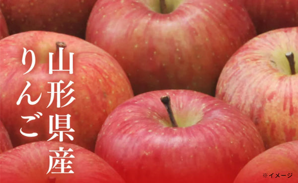 山形県産「訳ありりんご」約10kg（28～56玉）