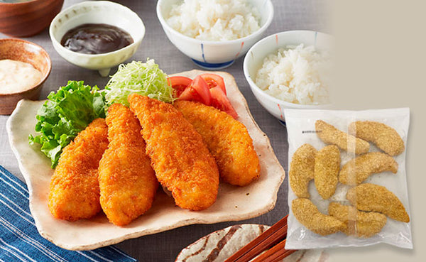 「みつせ鶏の大きなささみカツ」