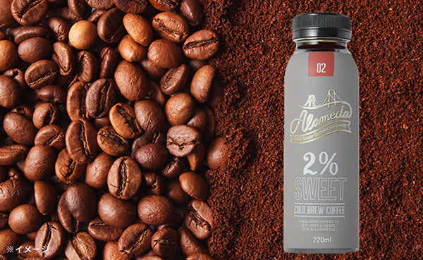 ALAMEDA「COLD BREW COFFEE 2%SWEET（微糖）」