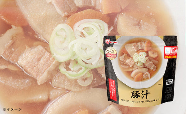 アイリスフーズ「レンジアップ豚汁」