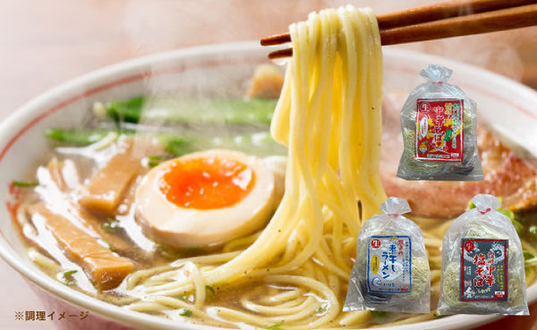 「うどん県の製麺所直送3種のら〜めんセット」