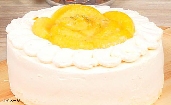 スペイン産「オレンジづくしのショートケーキ 5号」