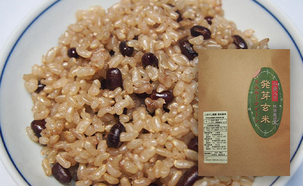新潟県産「発芽玄米ミルキークイーン（小豆入り）」