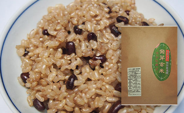 新潟県産「発芽玄米コシヒカリ（小豆入り）」