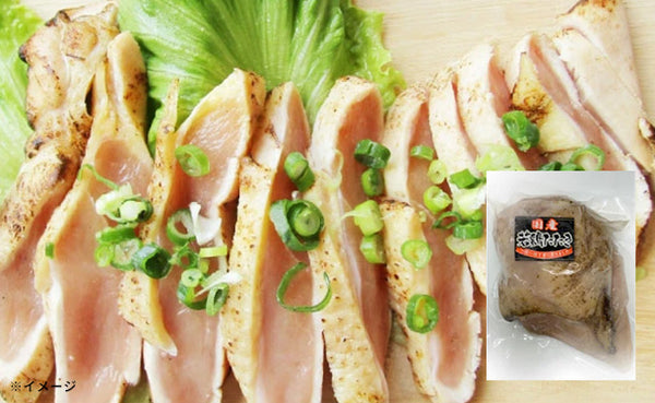 「国産若鶏むね たたき」
