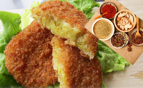 「レンジで簡単 むかしのコロッケ カレー味」