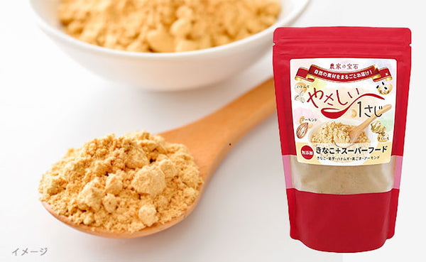 「農家の宝石 やさしい1さじ きなこ＋スーパーフード」