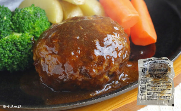 「焼かないレンチンハンバーグ プレーン」