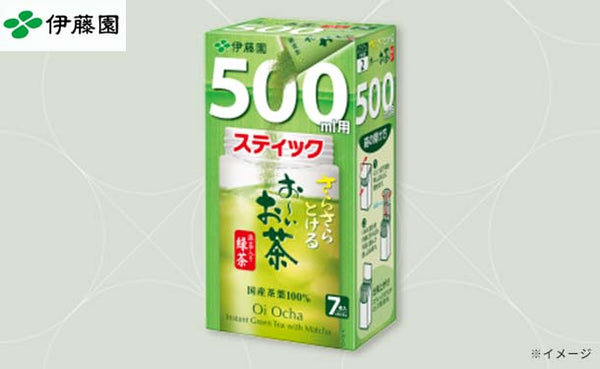 伊藤園「さらさらとける お～いお茶 抹茶入り緑茶 500ml用」