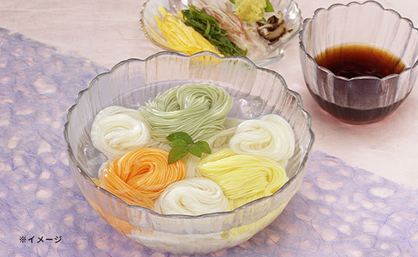 「JA島原 手延技能士作 彩麺」