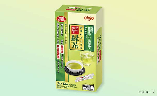 日清オイリオ「機能性表示食品 食物繊維入り緑茶」