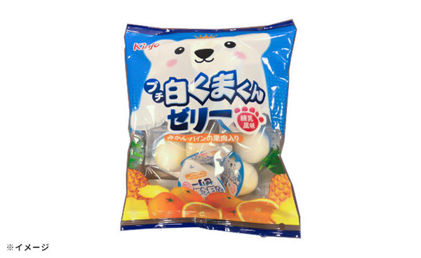 金城製菓「プチ白くまくんゼリー 練乳風味」