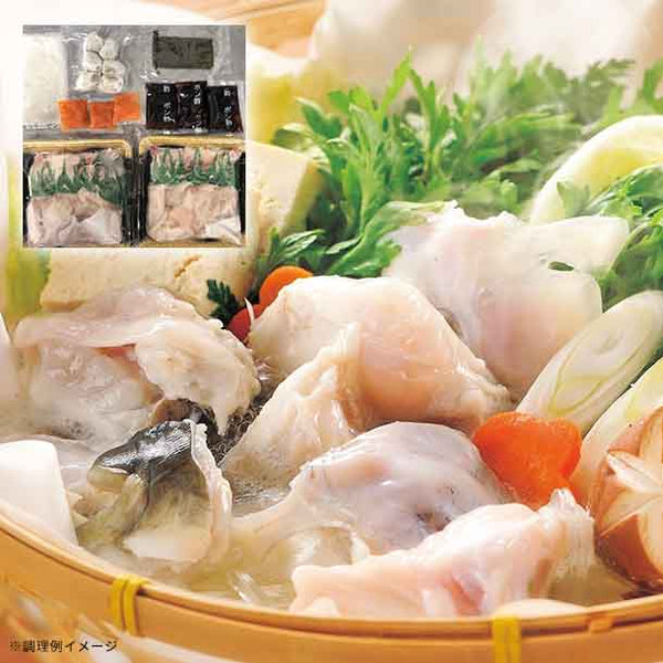 「国産とらふぐ鍋 Bセット（4人前）」