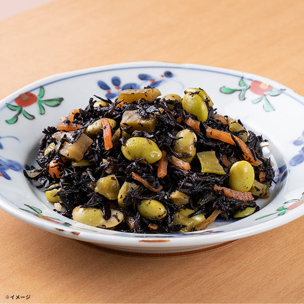 「ひじきと枝豆のしそ風味和え」