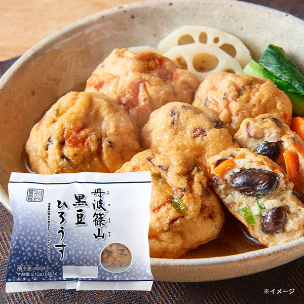 フジフレッシュフーズ「丹波篠山黒豆ひろうす」