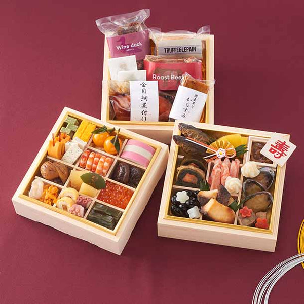 2025おせち「味百華 プレミアムおせち三段重」