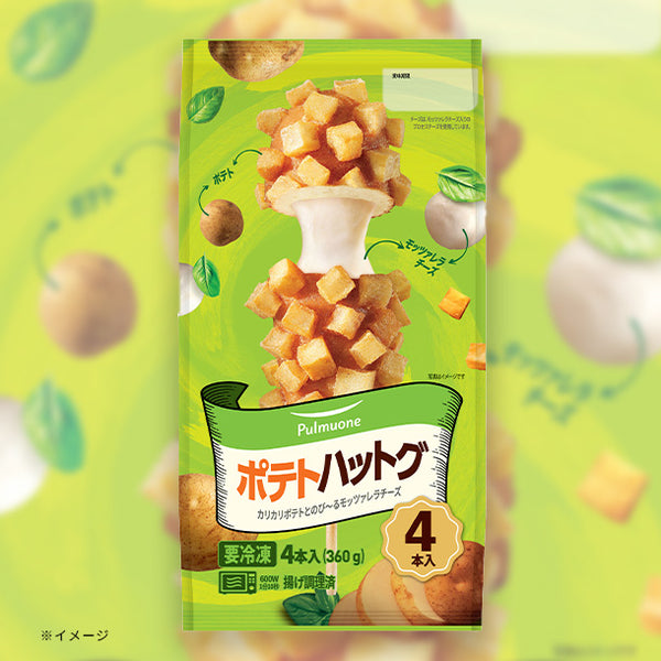 Pulmuone「ポテトハットグ（4本入）」