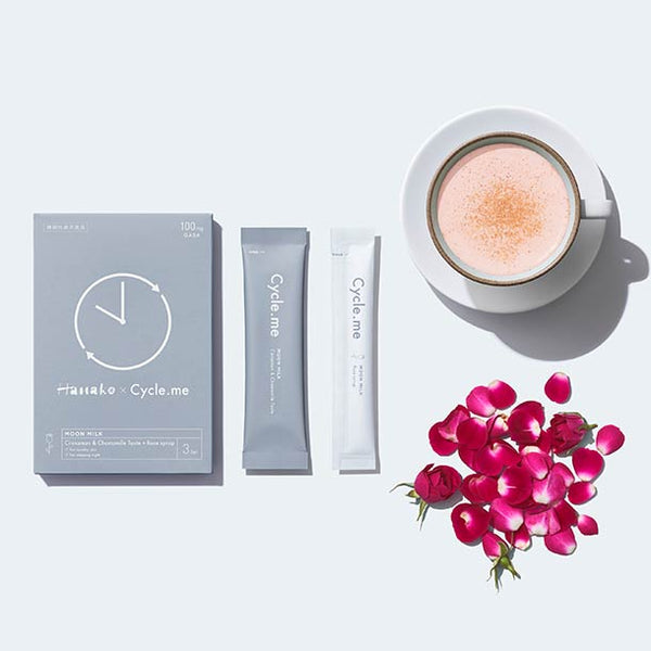 Cycle.me「ムーンミルク シナモン＆カモミールテイスト＋ローズシロップ」