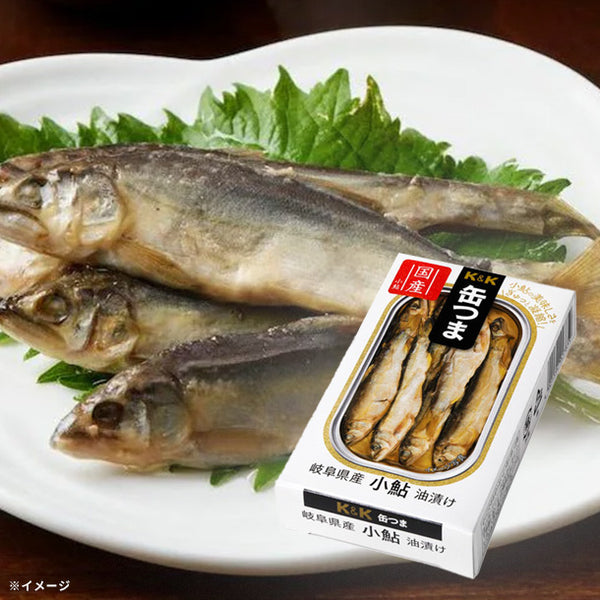 缶つま「岐阜県産 小鮎油漬け」