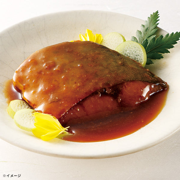 「さばにんにく風味煮」