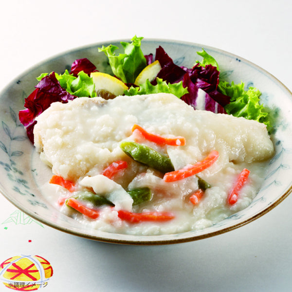 「メルルーサ クリームソース煮」
