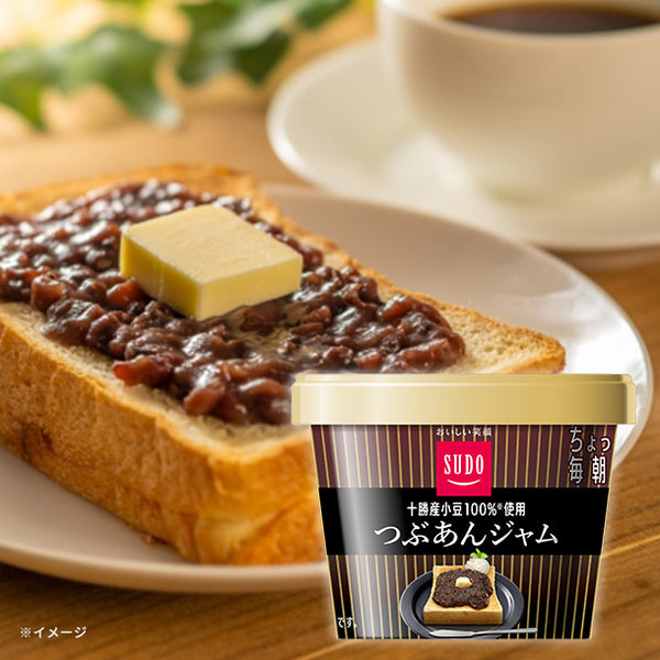 スドージャム「毎朝カップ ちょっと贅沢つぶあんジャム」