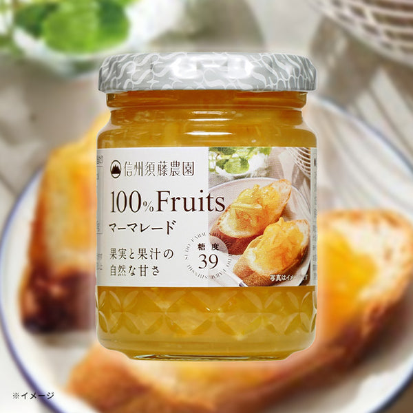 スドージャム「100%フルーツ マーマレード」