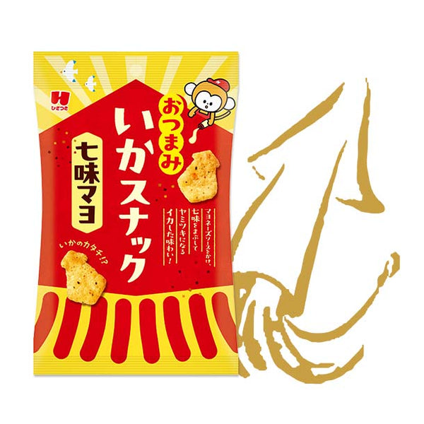 ひざつき「おつまみいかスナック 七味マヨ」