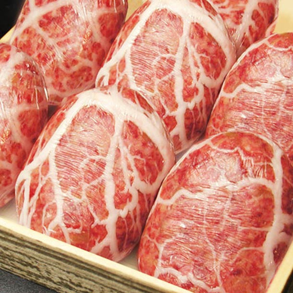 「雪の華 霜降りハンバーグ 7個（化粧箱入り）」