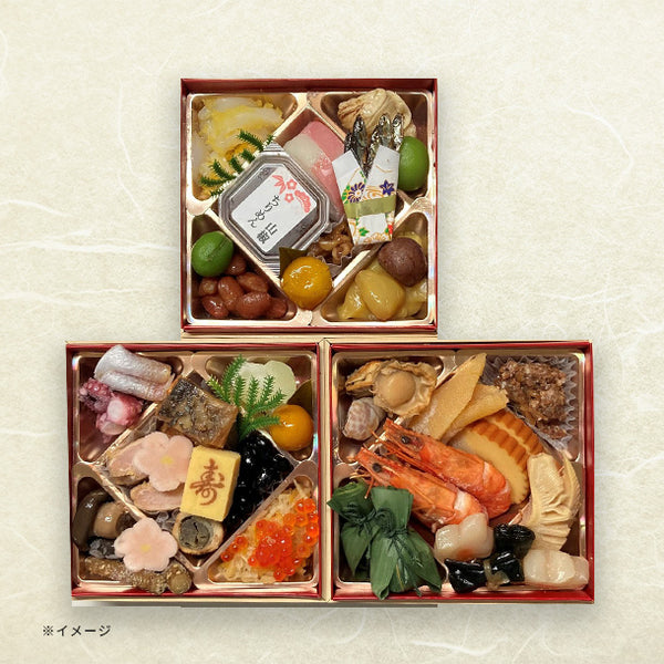 2025おせち「五寸三段 36品」