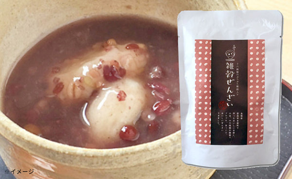 「レトルト雑穀ぜんざい（餅入り）」