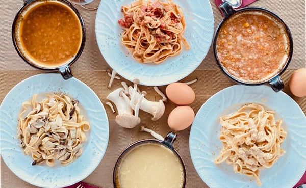 「手作りパスタ＆スープセット」