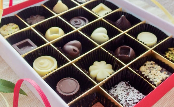 「白砂糖不使用チョコ 20個詰合せセット」