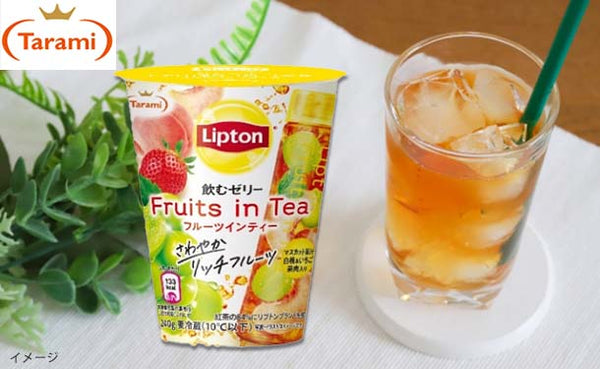 たらみ「リプトン飲むゼリー フルーツインティー さわやかリッチフルーツ」