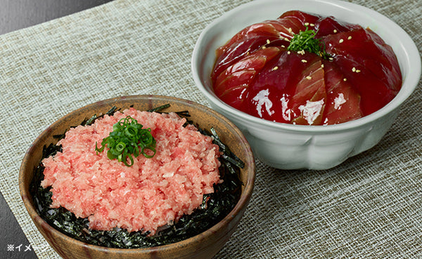 「三崎まぐろ 二色丼」