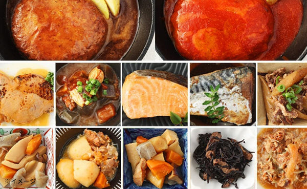 uchipac「レトルトおかず＆サラダチキン＆サラダサバ詰め合わせ」