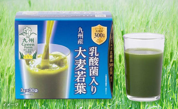 「乳酸菌入り 九州産大麦若葉」